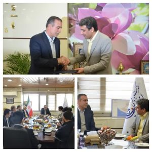 دیدار فرماندار شهرستان شاهین‌شهر و میمه با مدیر عامل شرکت پتروشیمی اصفهان به مناسبت ۸ دی‌ماه روز صنعت پتروشیمی