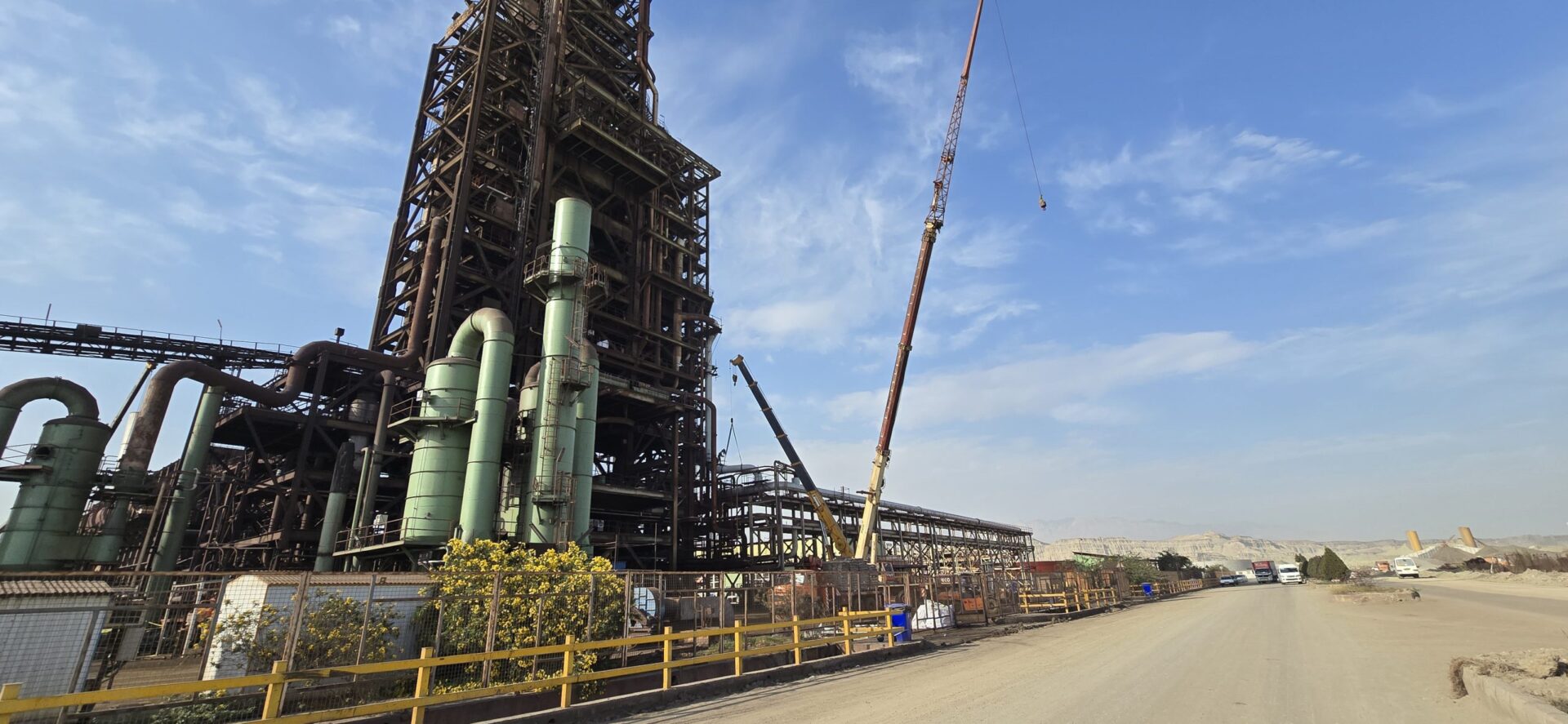 رکوردهای بی‌سابقه تولید و صادرات صبافولاد خلیج فارس در سایه تحریم‌ها