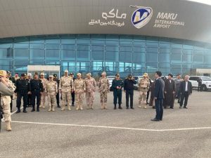 سفر مقامات ارشد فراجا به منطقه آزاد ماکو و معارفه فرمانده جدید هنگ مرزی پلدشت