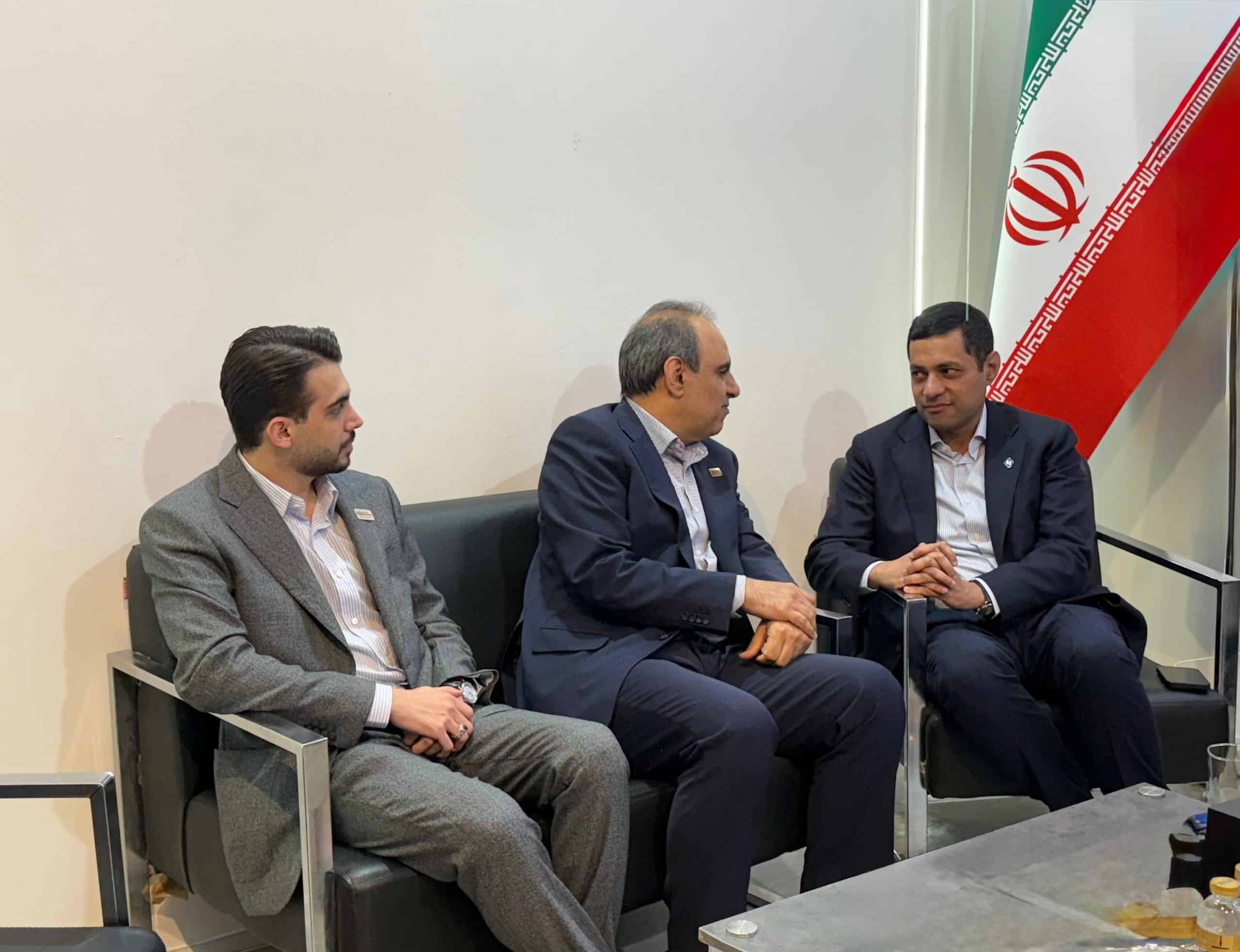 هم‌افزایی فولادی در ایران اکسپو ۲۰۲۵؛دیدار مدیران فولاد اکسین و صبا فولاد برای توسعه همکاری‌های استراتژیک