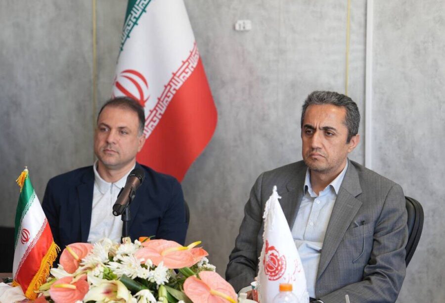 مدیرعامل شرک ملی مس و محمد آقاجاملو مدیرعامل ایمیدرو