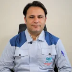 حجت میراسدی مدیر مهندسی کارخانه فولاد سنگان