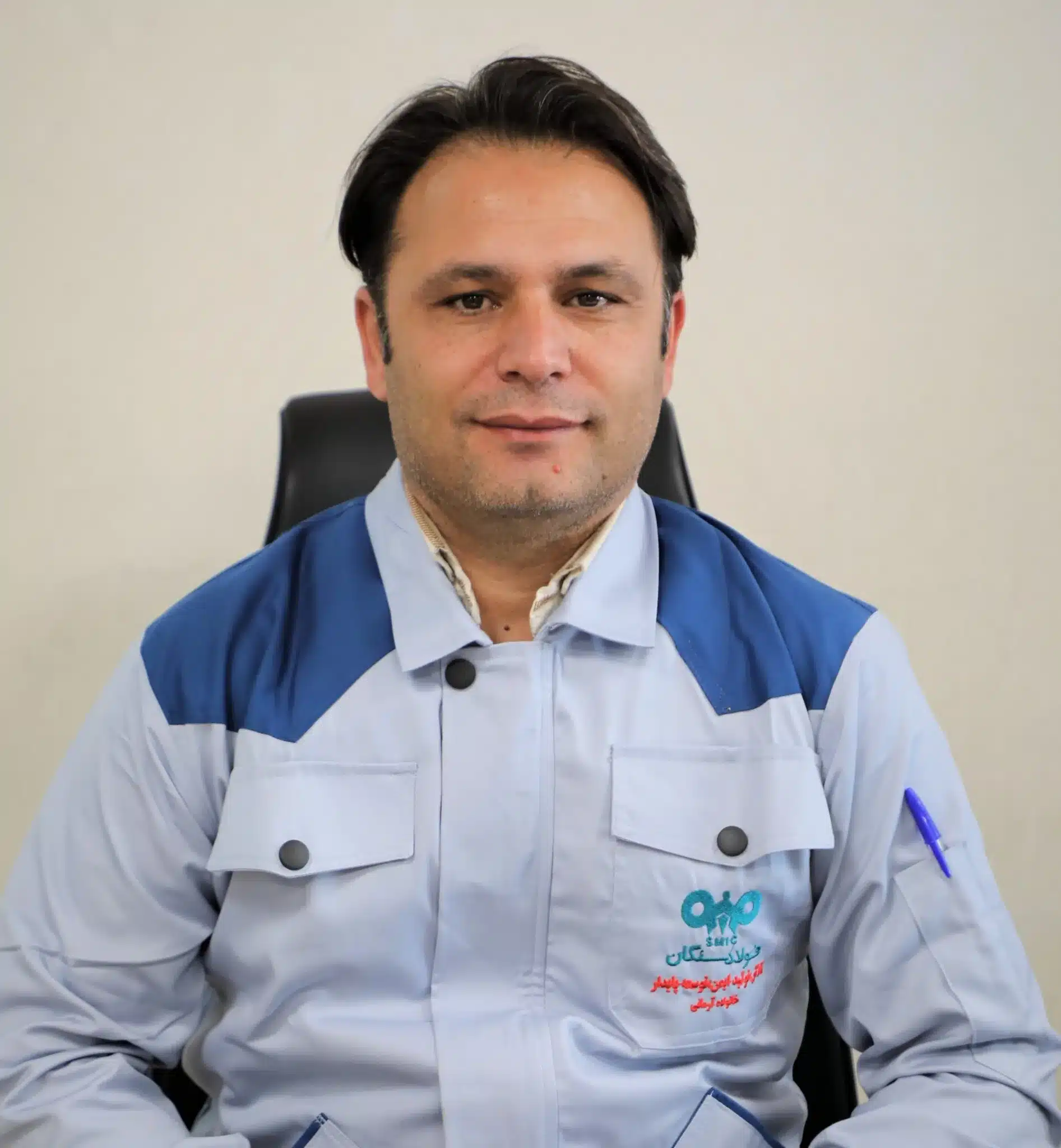 حجت میراسدی مدیر مهندسی کارخانه فولاد سنگان