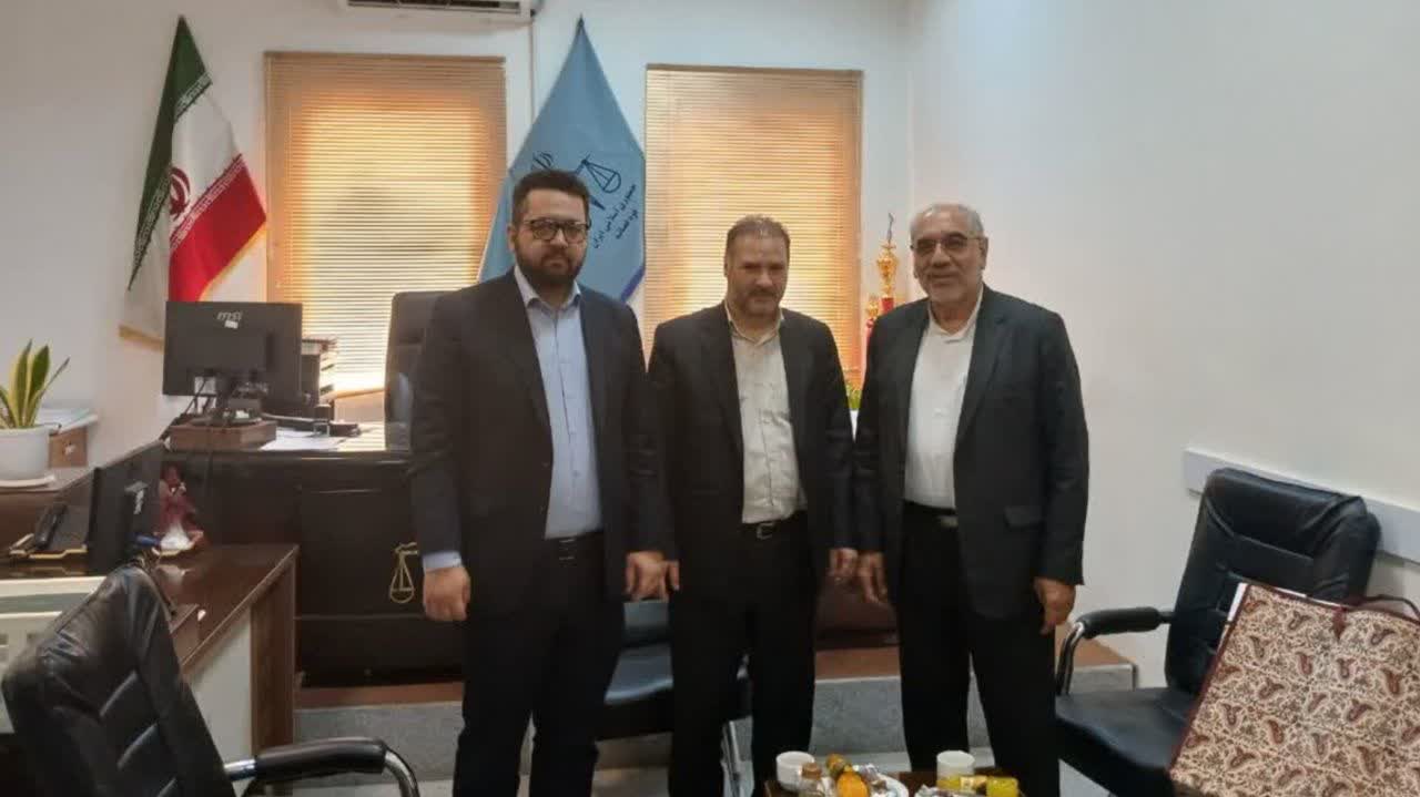 دیدار مدیرعامل منطقه ویژه اقتصادی سرخس با مسئولان قضائی شهرستان