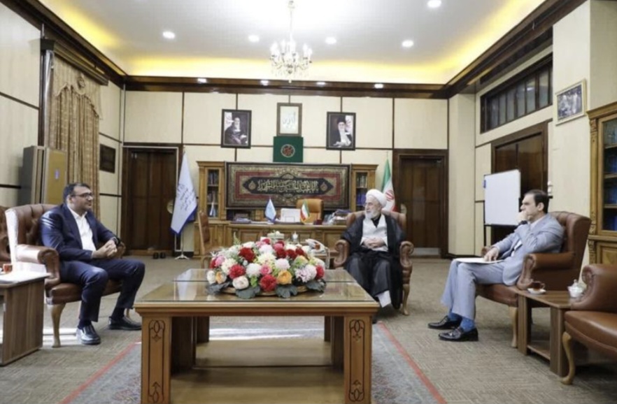 دیدار مدیرعامل سازمان جمع‌آوری و فروش اموال تملیکی با دادستان کل کشور