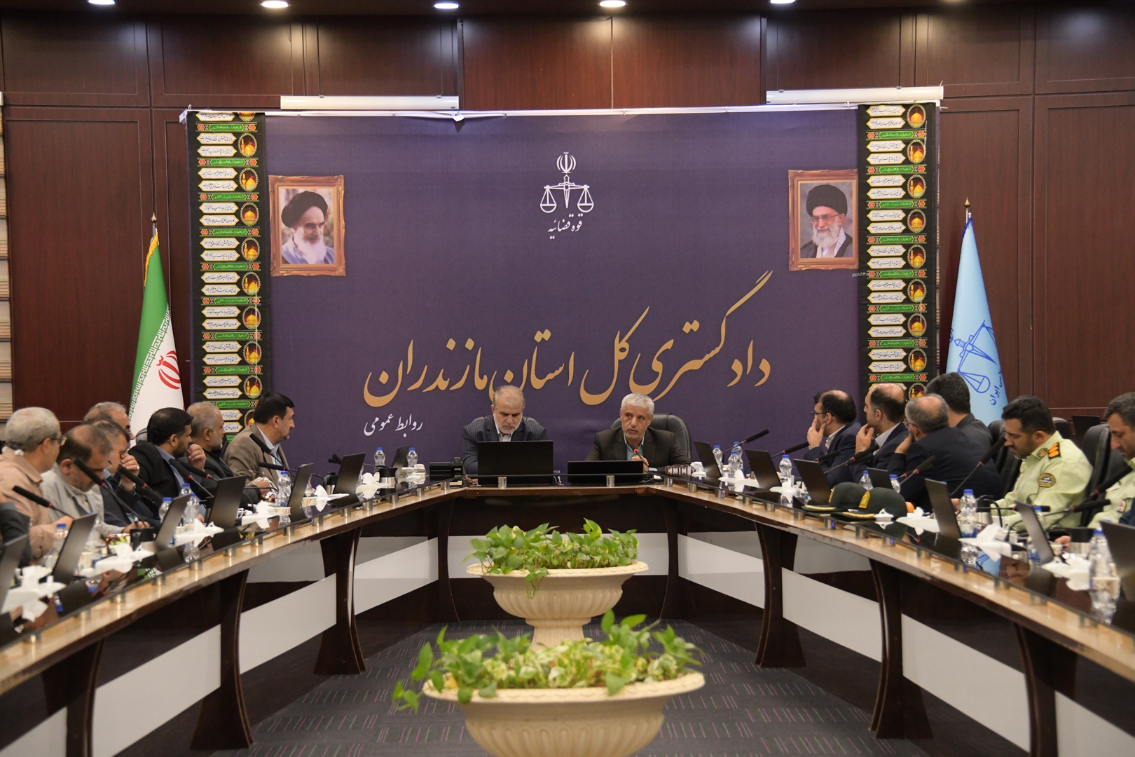 مازندران/ جلسه کارگروه بند چ ماده ۱۱ قانون مبارزه با قاچاق کالا و ارز  برگزار شد