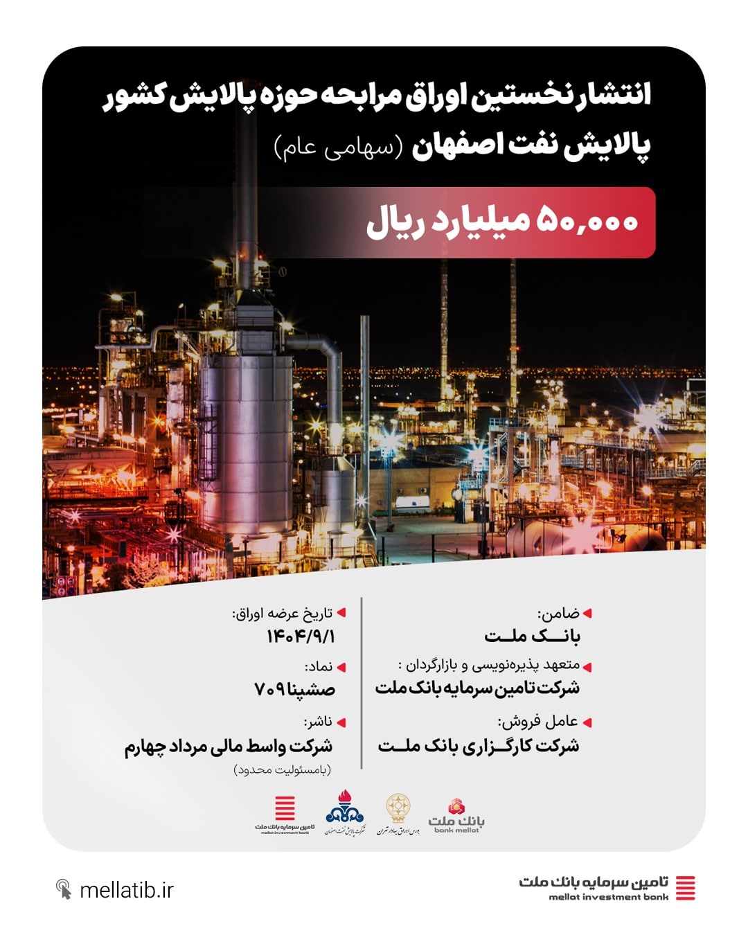 با حضور رئیس‌جمهور، وزیر اقتصاد و رئیس سازمان بورس و همزمان با آغاز هفته بازار سرمایه