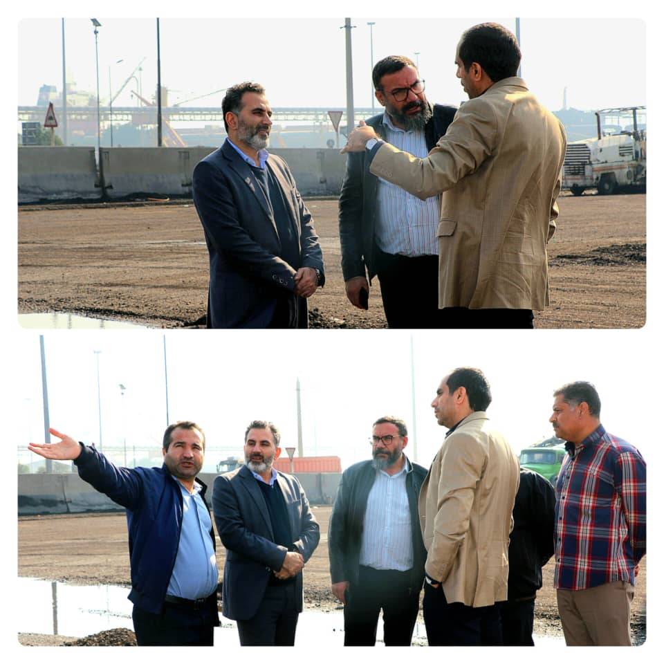 بازدید مدیرعامل و هیئت‌مدیره شرکت پایانه‌ها و مخازن پتروشیمی از پایانه مواد معدنی بندر امام خمینی (ره) / تأکید بر ایمنی و ارتقای بهره‌وری عملیاتی
