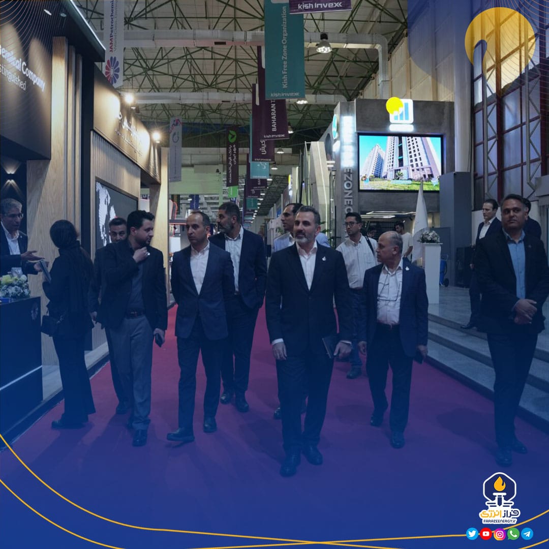 بازدید مدیرعامل و هیئت‌مدیره شرکت پایانه‌ها و مخازن پتروشیمی از هفتمین نمایشگاه حمایت از ساخت داخل در کیش